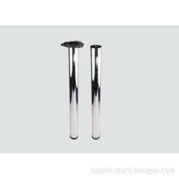1100mm length Metal Furniture Legs Silver dinning table leg